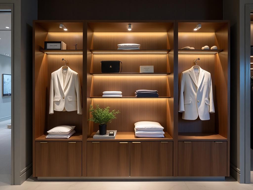 店舗用の商品の陳列棚の制作事例